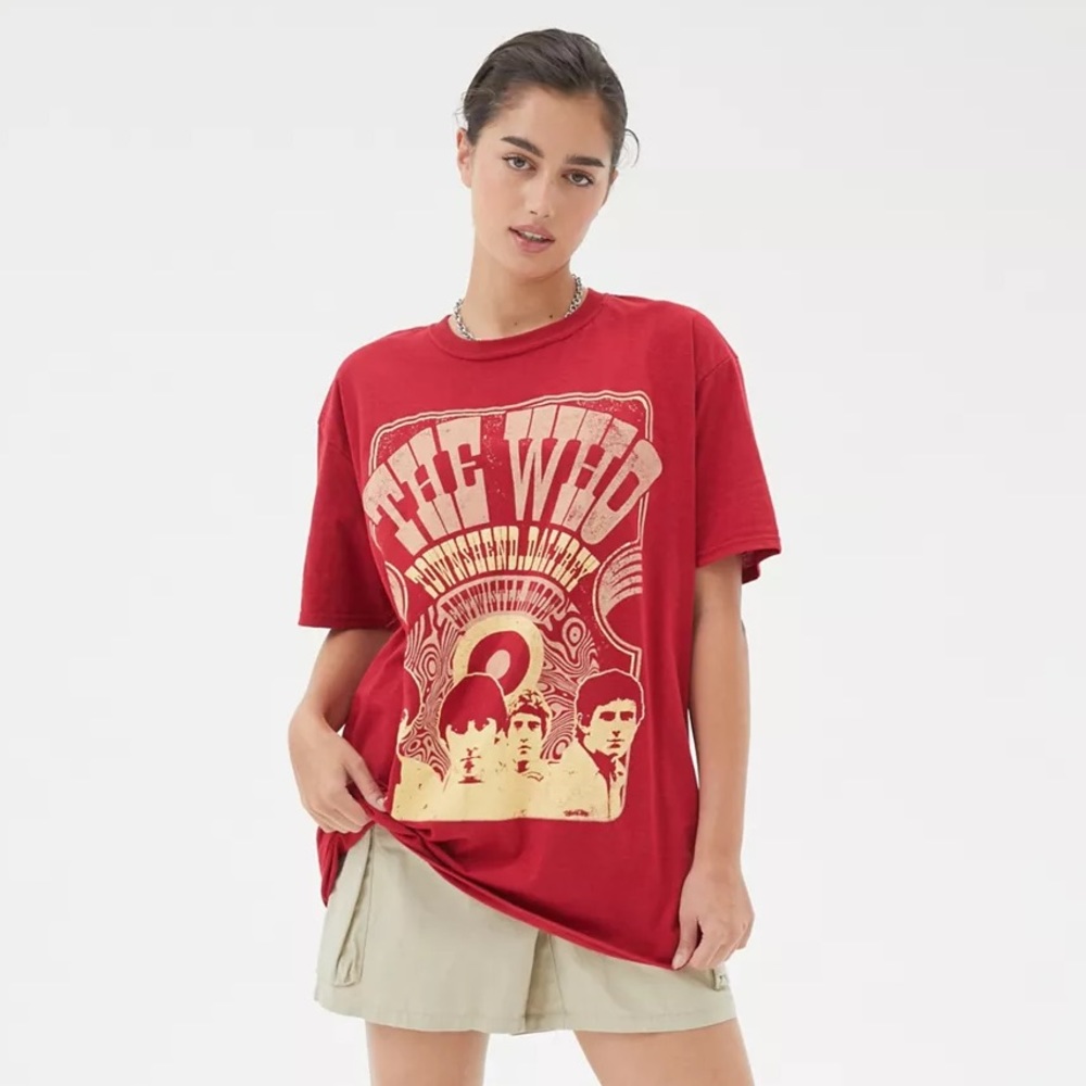 NWT Urban Outfitters The Who Band T-shirt Top
